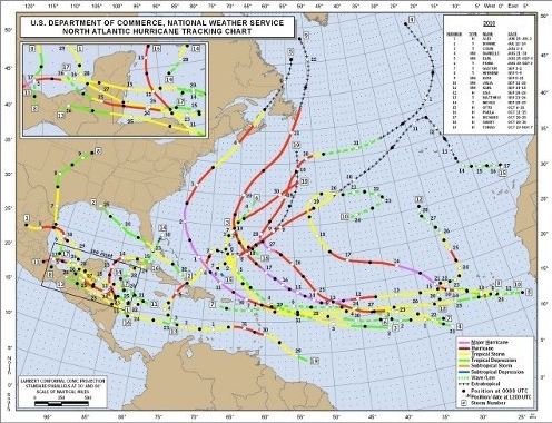 The 2011 Atlantic Hurricane Season Prediction-what's it mean for you ...